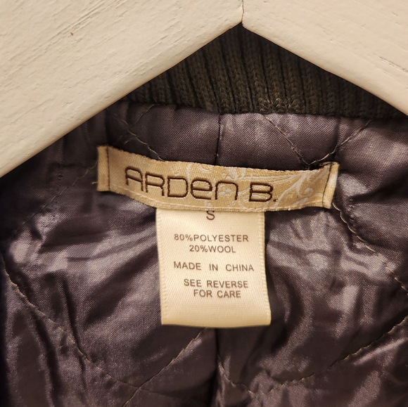 Arden B | Plaid Wool-Blend Faux-Fur Hooded Sweater Jacket - Picture 6 of 6